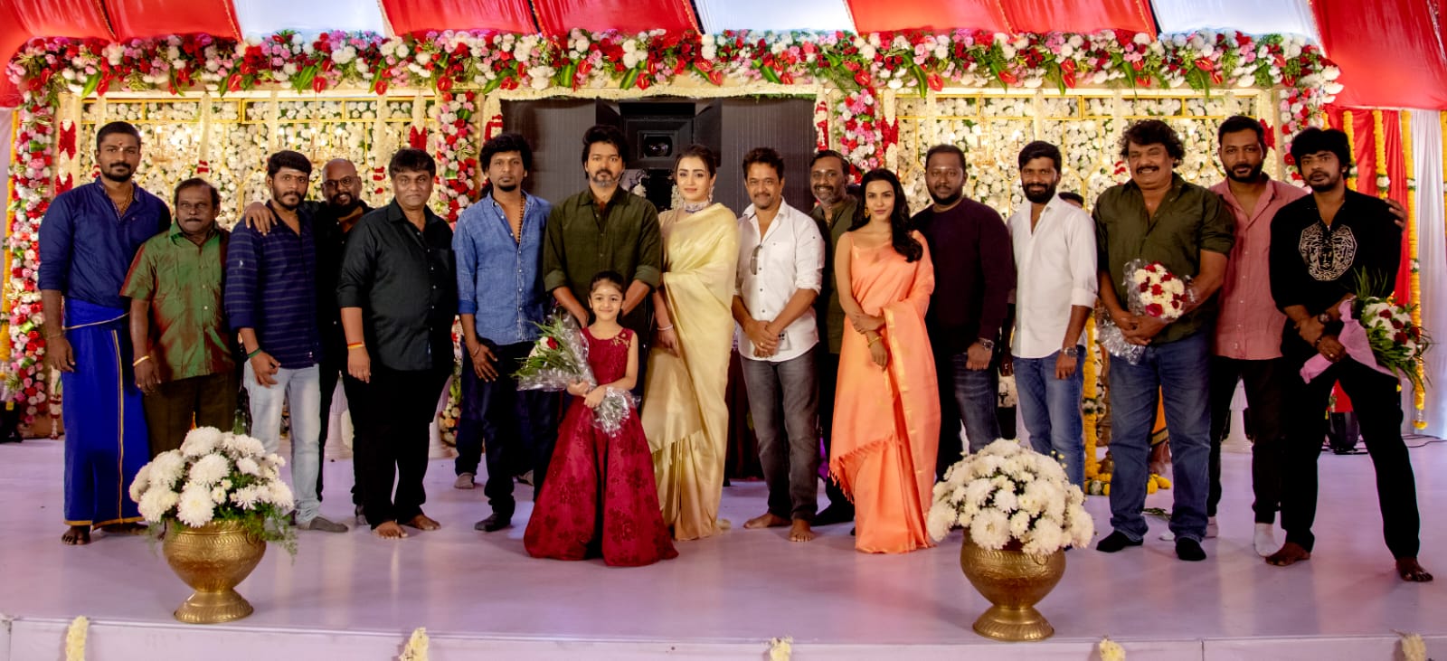 Dalpati, 67, completed his Muhurat in Chennai in a grand manner Launch of the film in the presence of most of the star cast of the film