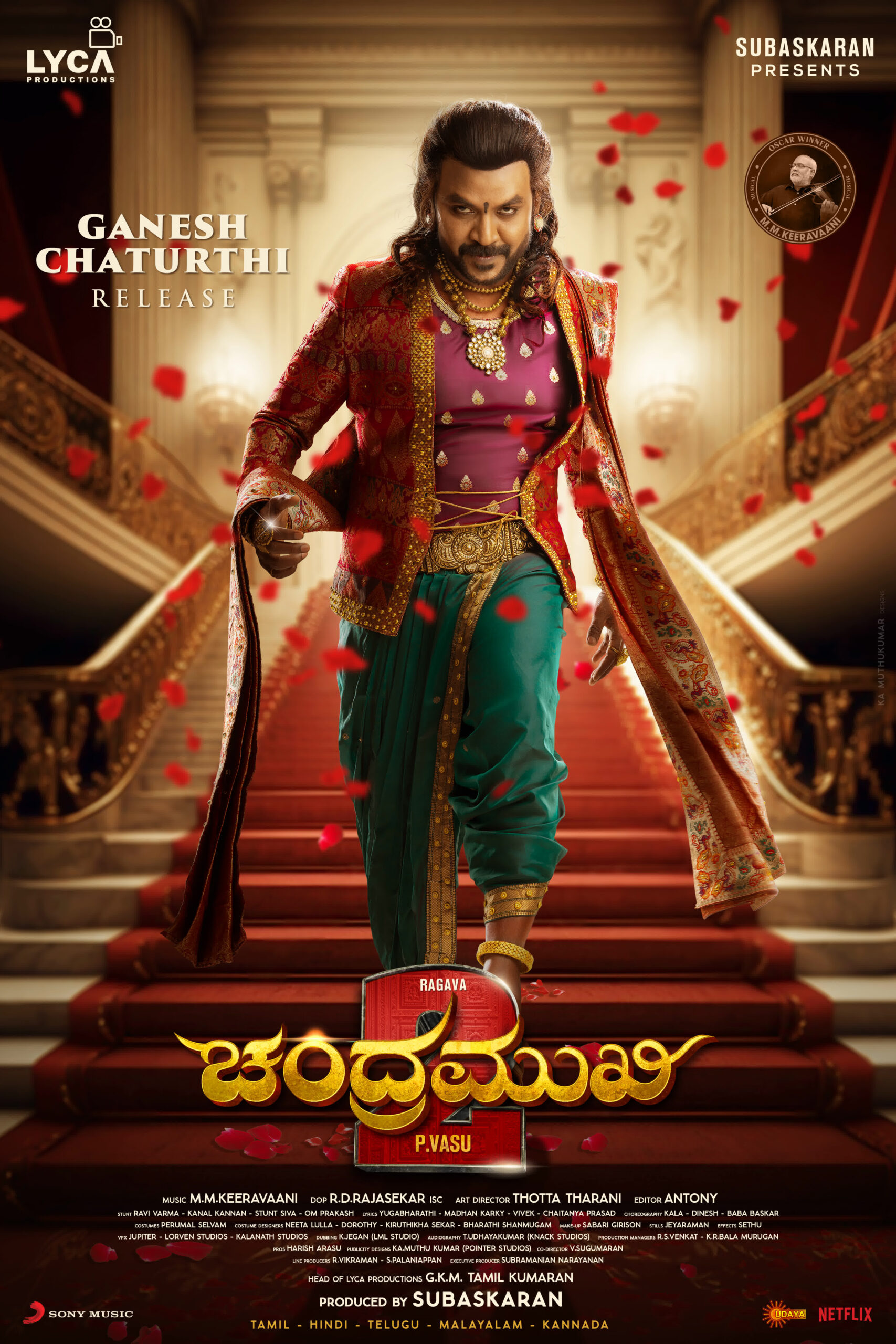 Thalaiva released the first look of the movie 'Chandramukhi-2'.